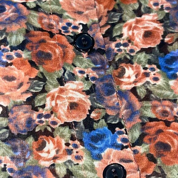 Forever 21 | Floral Chiffon Blouse | Medium - Picture 8 of 8